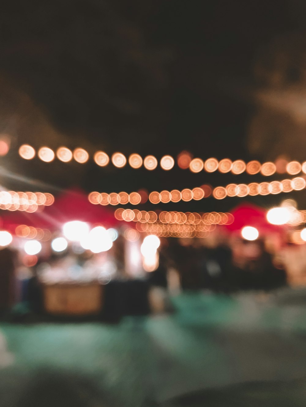 bokeh photography of city lights during night time