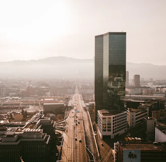 high rise buildings during daytime