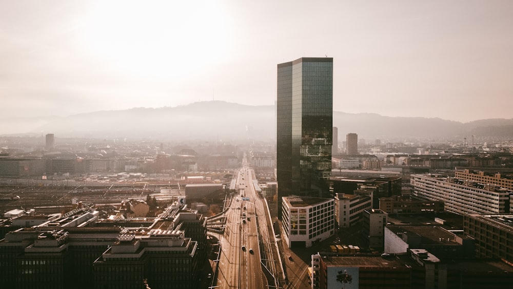 high rise buildings during daytime