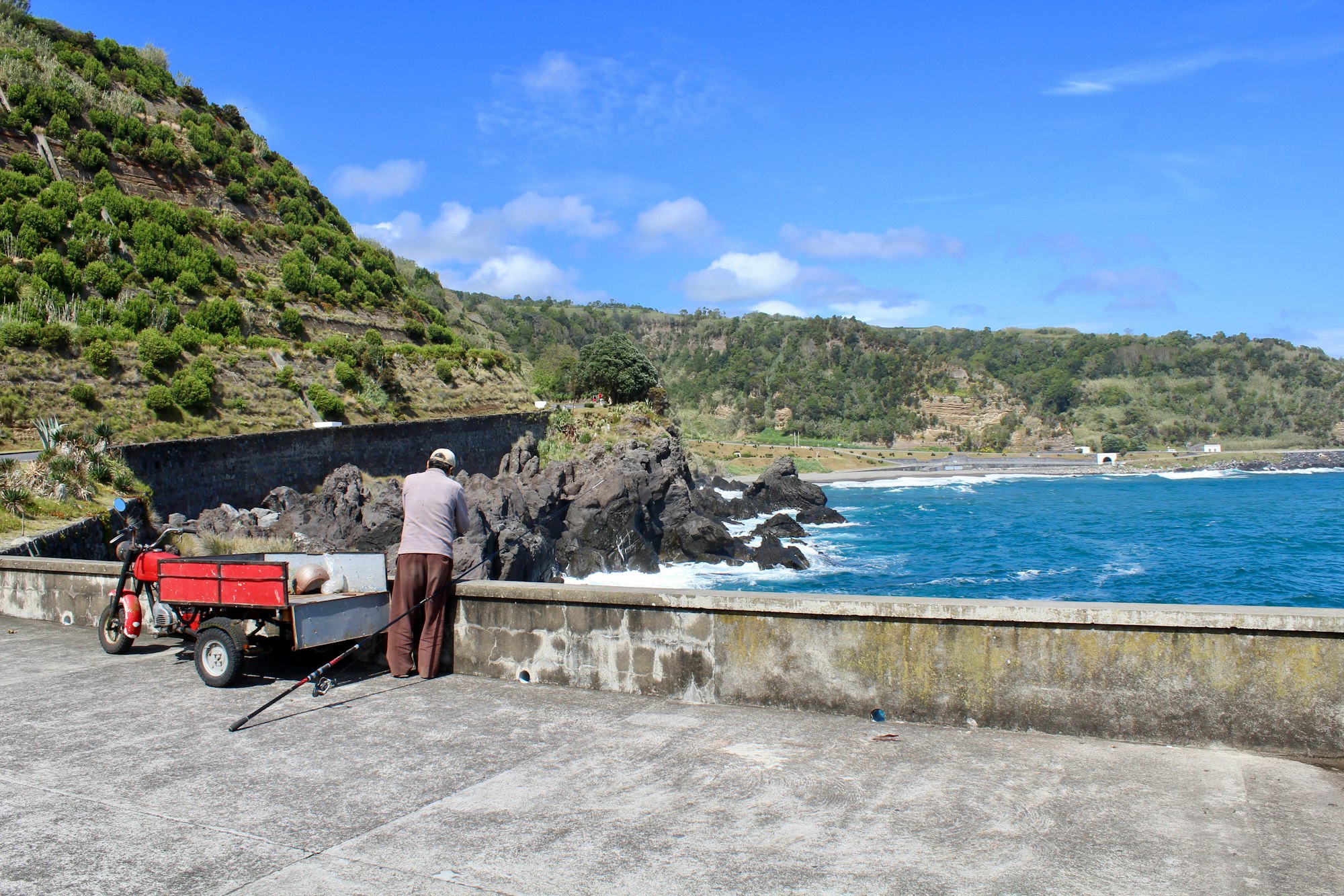 Fisherman in Azores