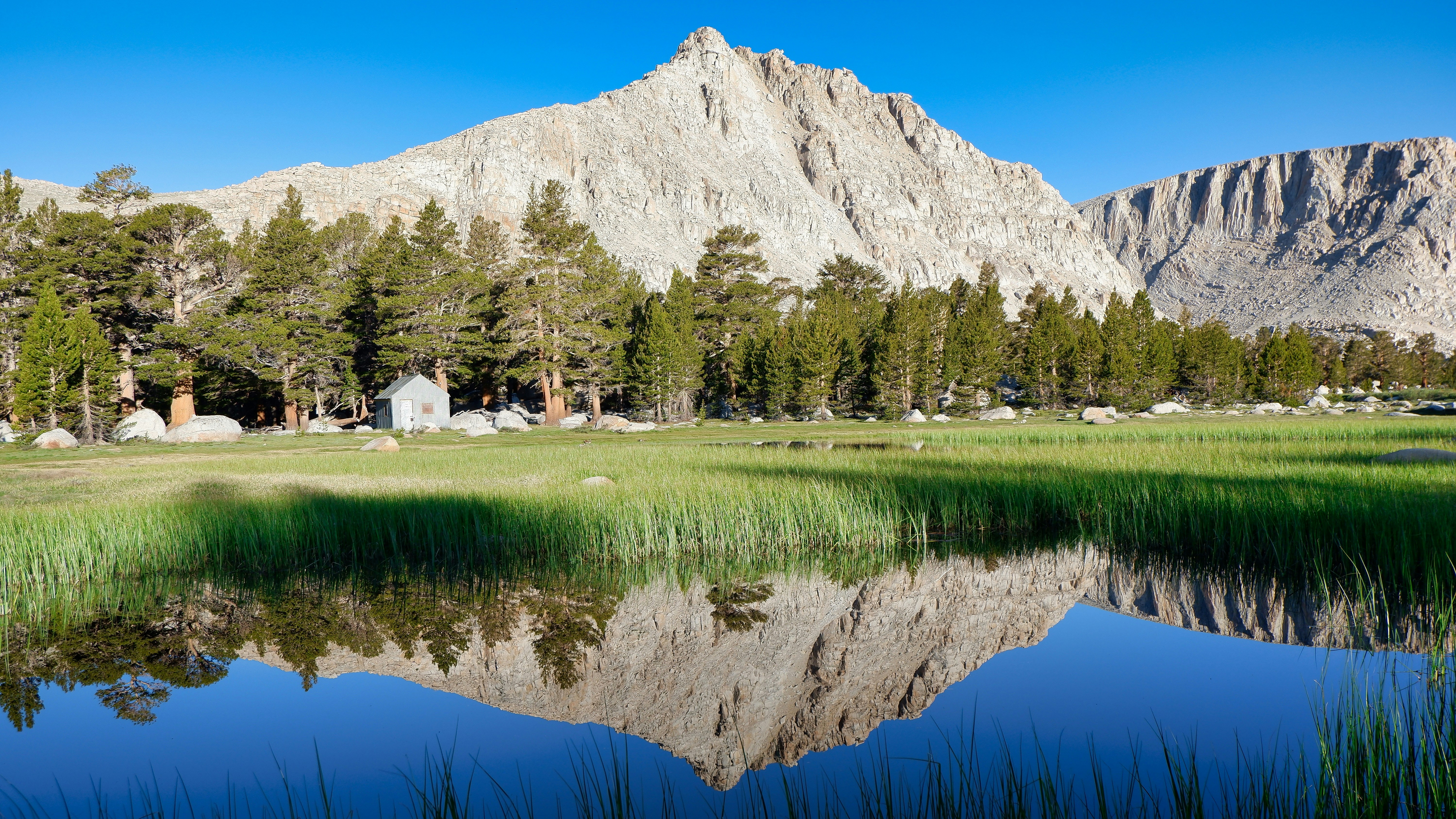 White and brown house near green trees and lake during daytime photo ...