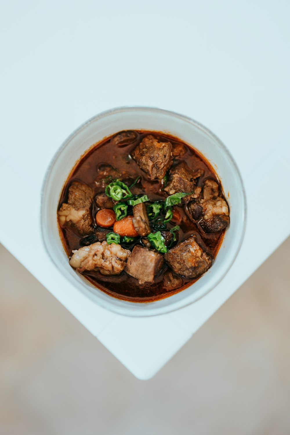 cooked food in white ceramic bowl