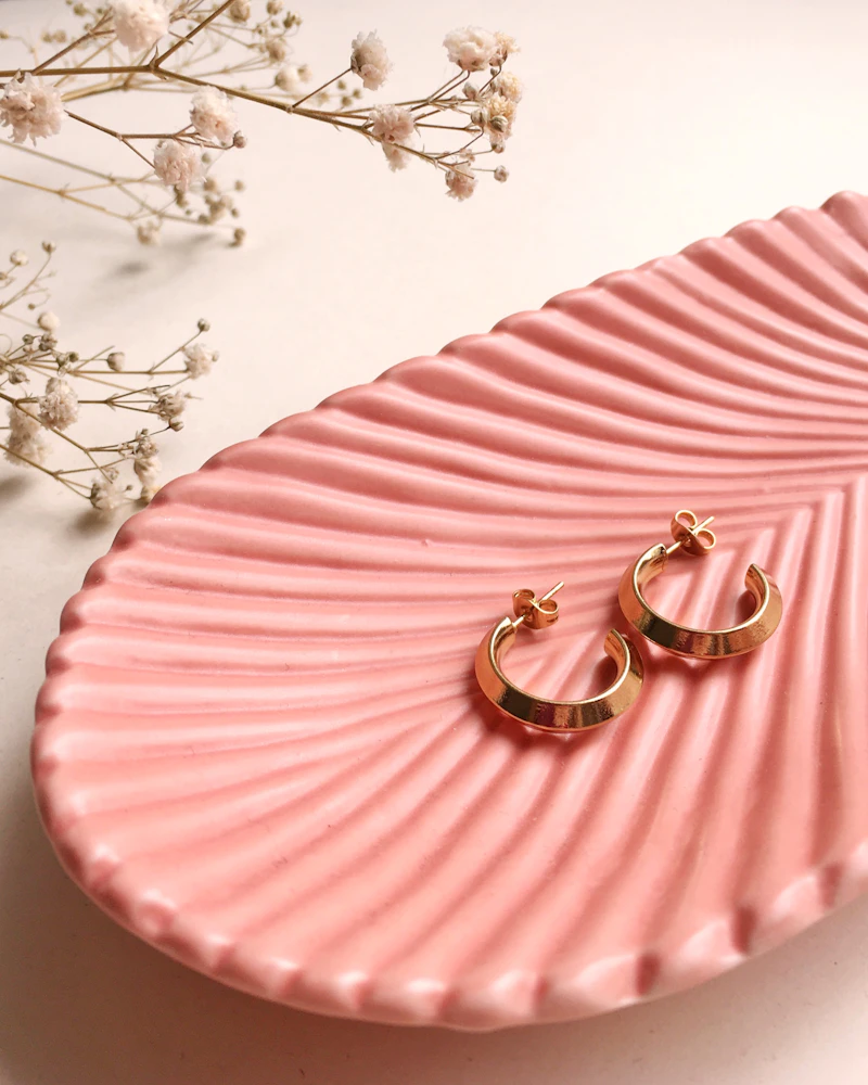 Gold and silver rings