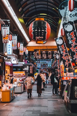 Kuromon Ichiba Market Osaka