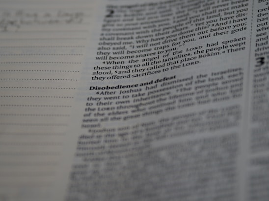 Text from a printed page that includes sections of highlighted text and a heading. The text appears in a typical column layout found in books or documents. Beside the text are lined sections for notes or annotations.