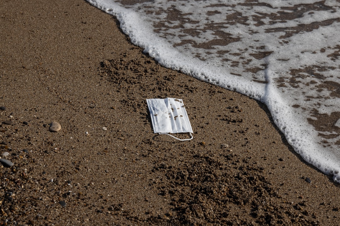 white and brown wooden board on brown sand near body of water during daytime