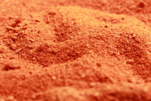 brown sand with water droplets