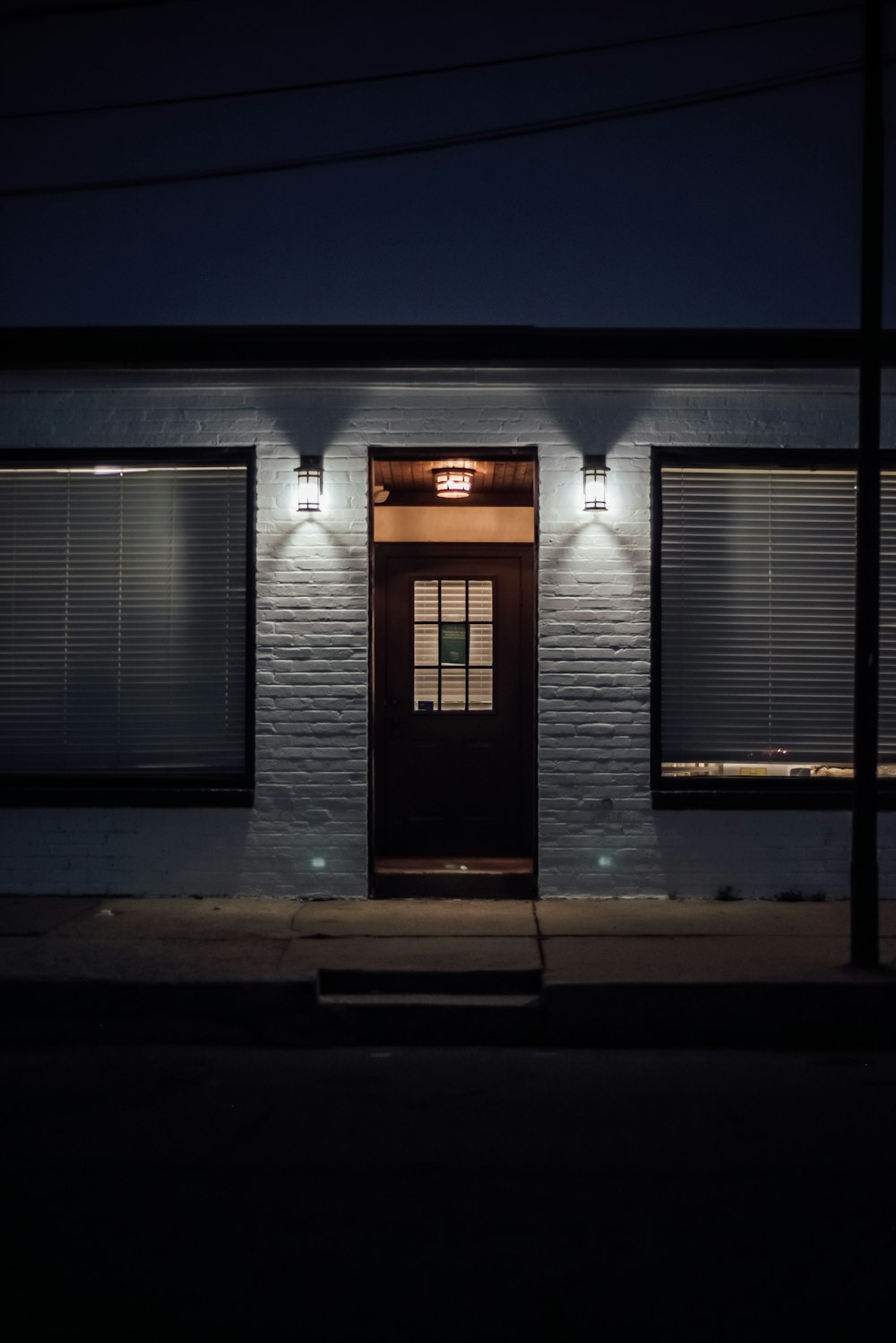 white and gray garage door