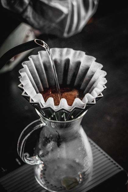 What is coffee extraction — step-by-step visual example