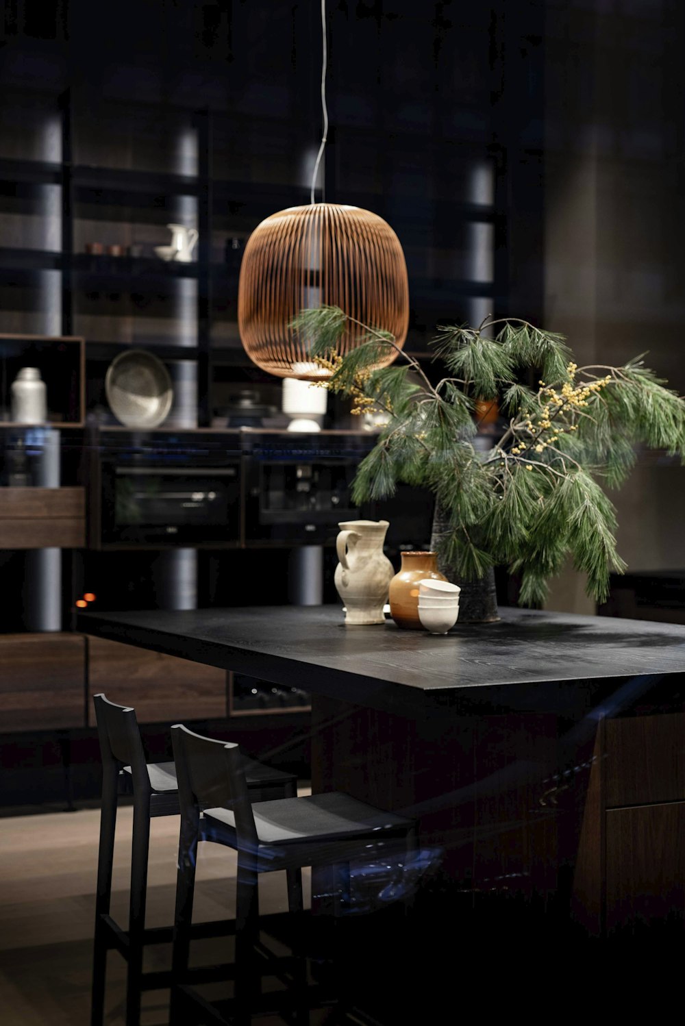 green plant on brown wooden table