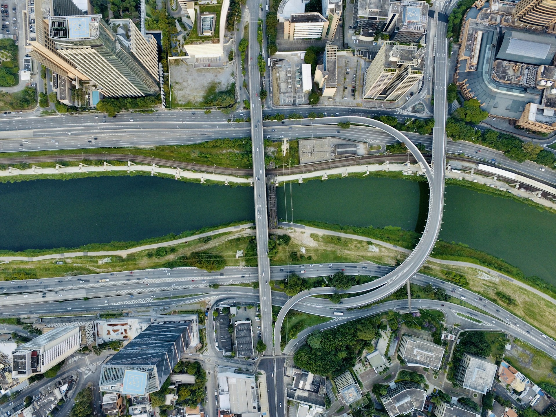 aerial view of city buildings during daytime