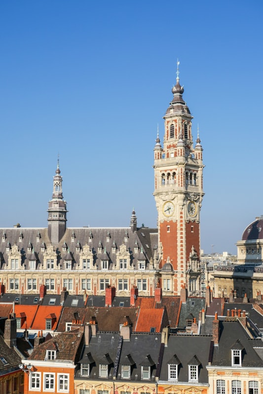 Immeubles en brique du centre de Lille