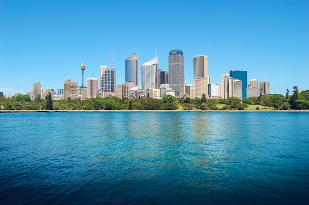 city skyline across body of water during daytime