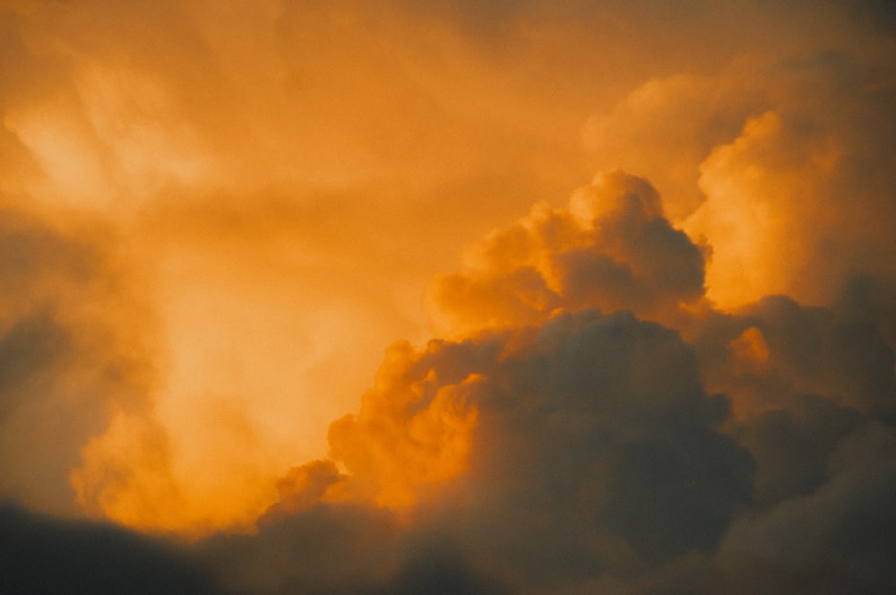 white clouds and blue sky