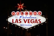 welcome to fabulous las vegas nevada signage