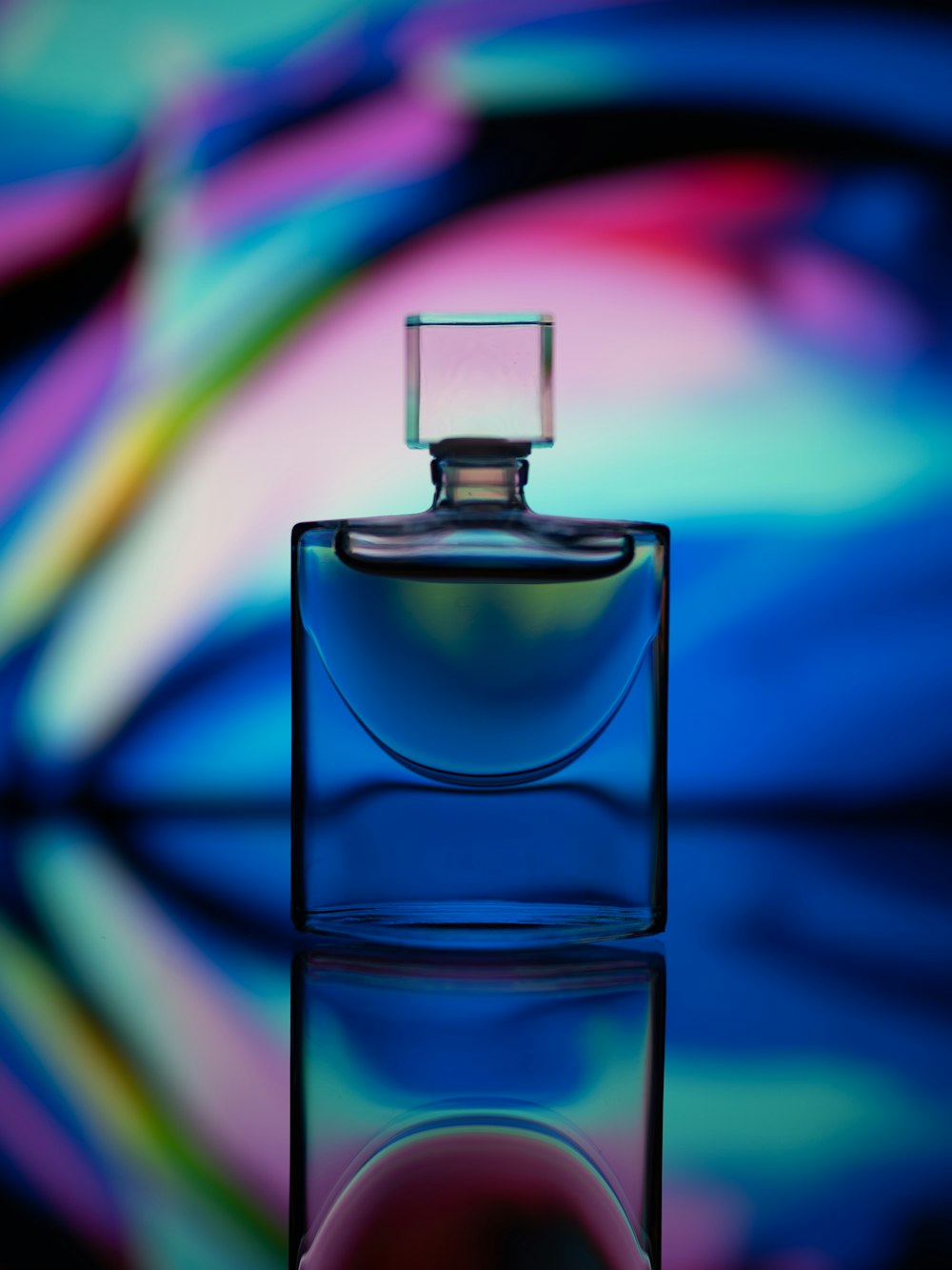 glass perfume bottle