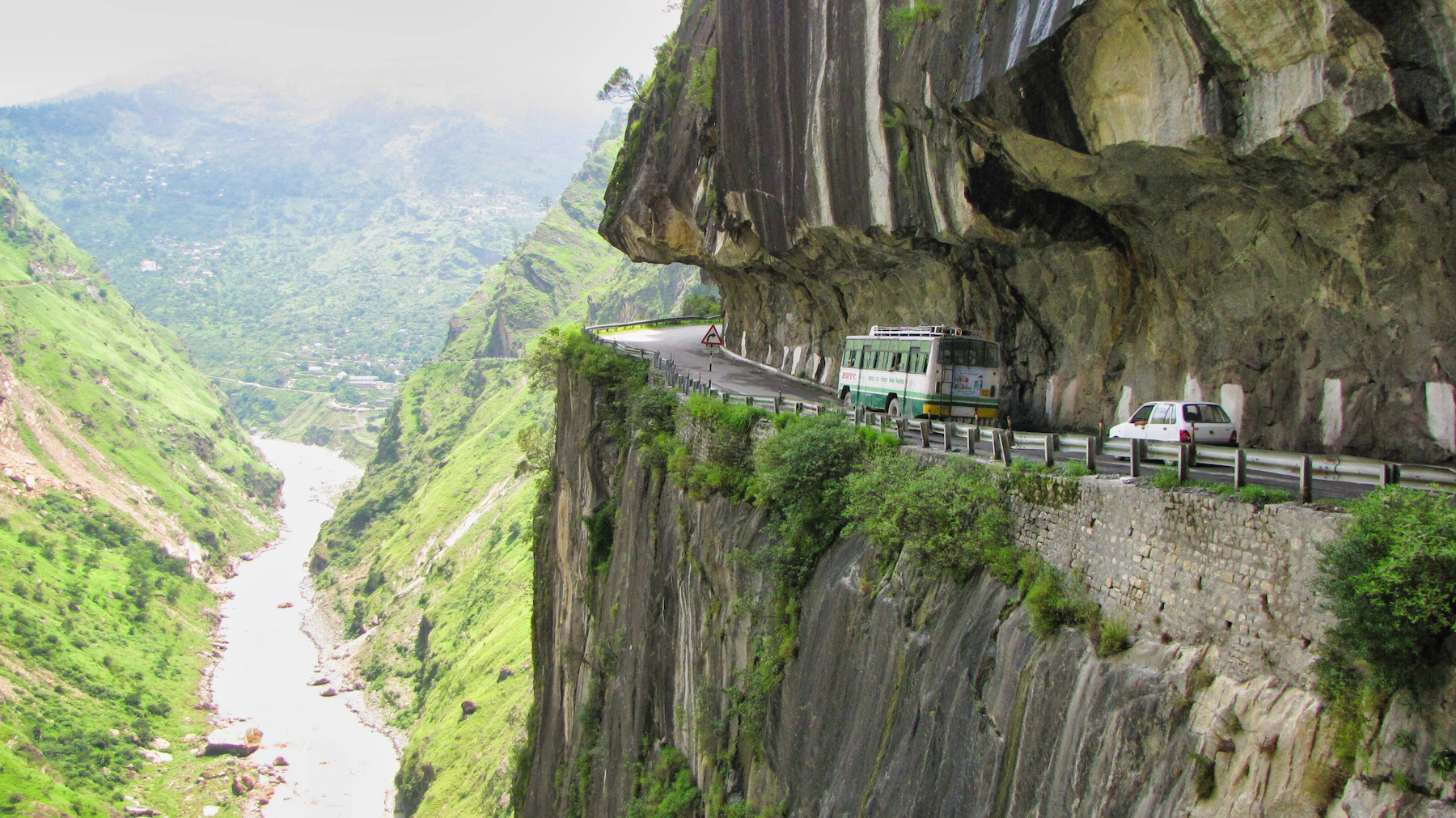 Himalayan road in Kinnaur