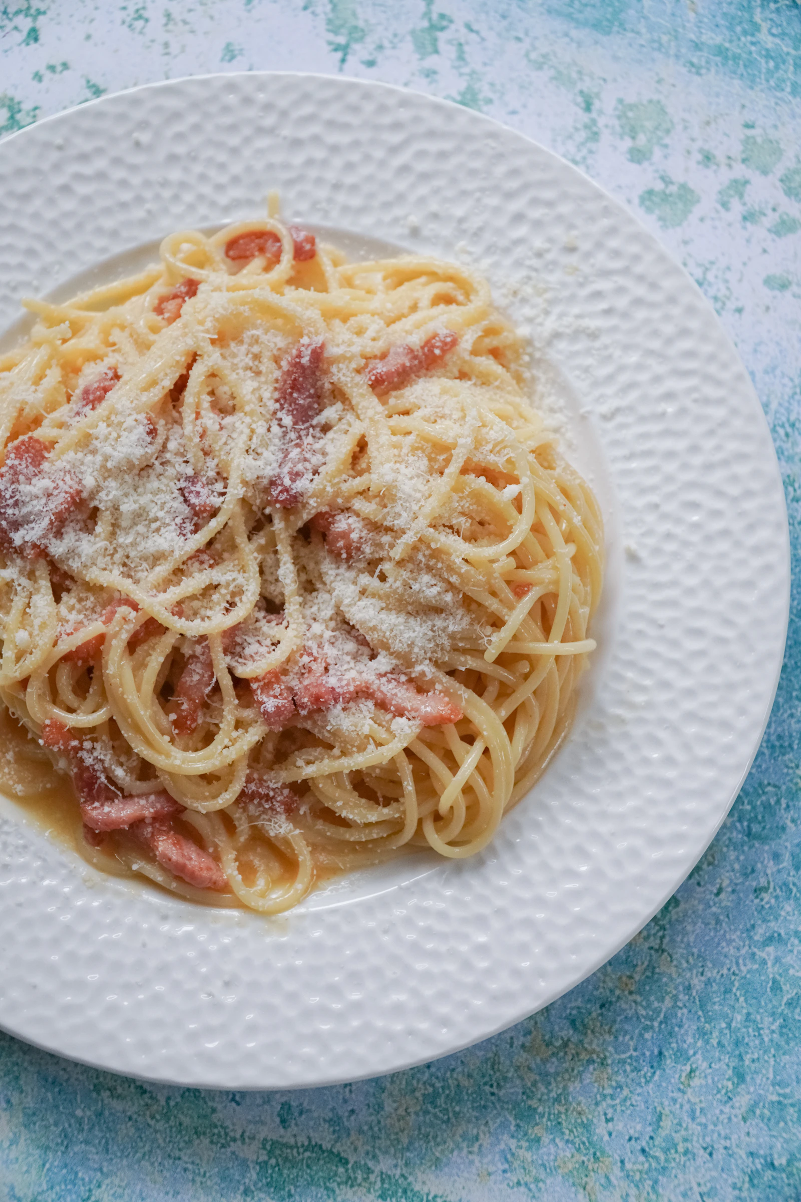 Fettuccine com molho cremoso