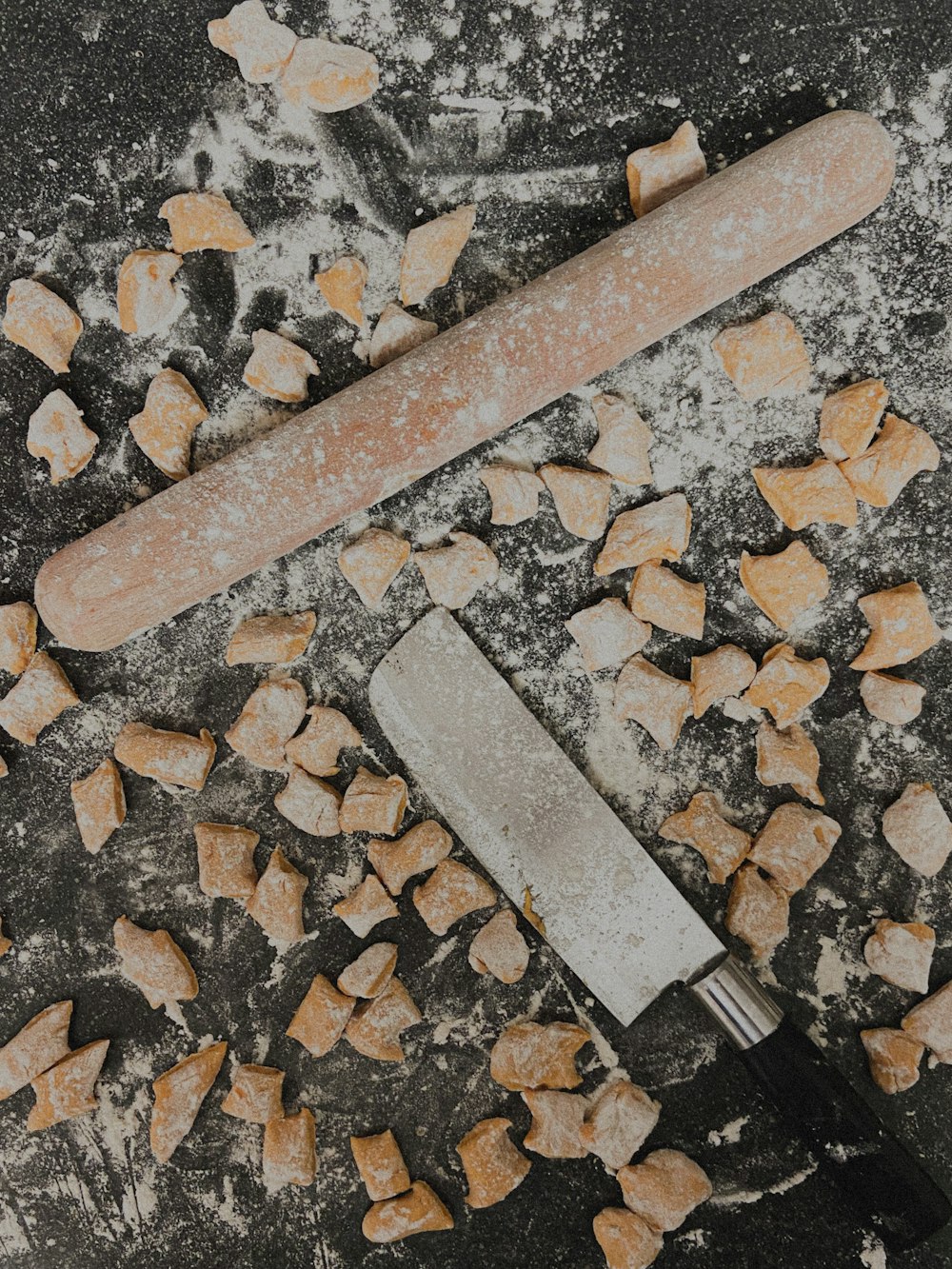 gray metal bar on gray and brown stone