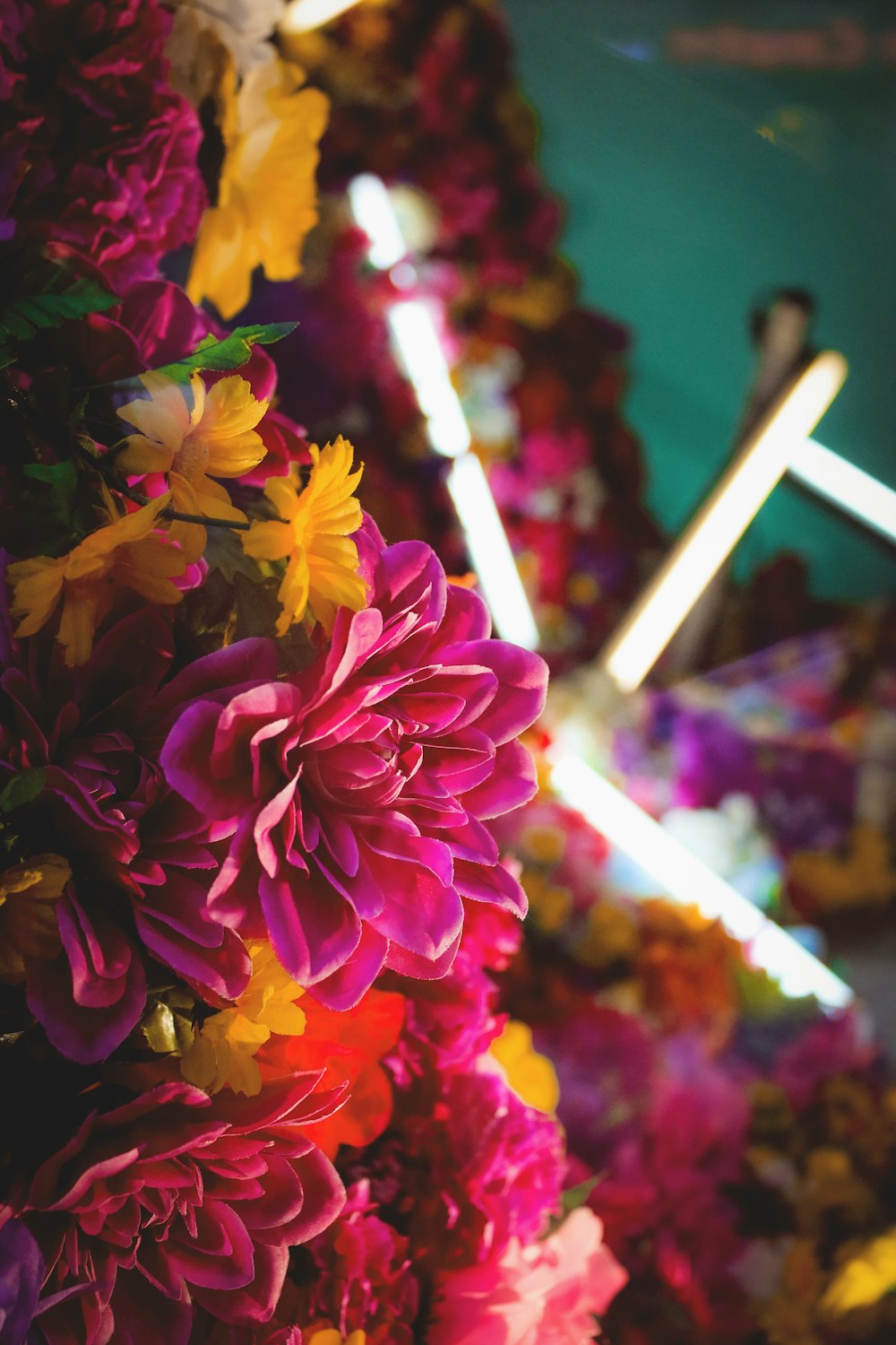 bouquet de fleurs roses et blanches