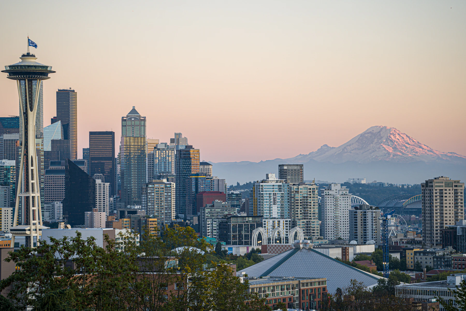 Washington landscape and local scenery