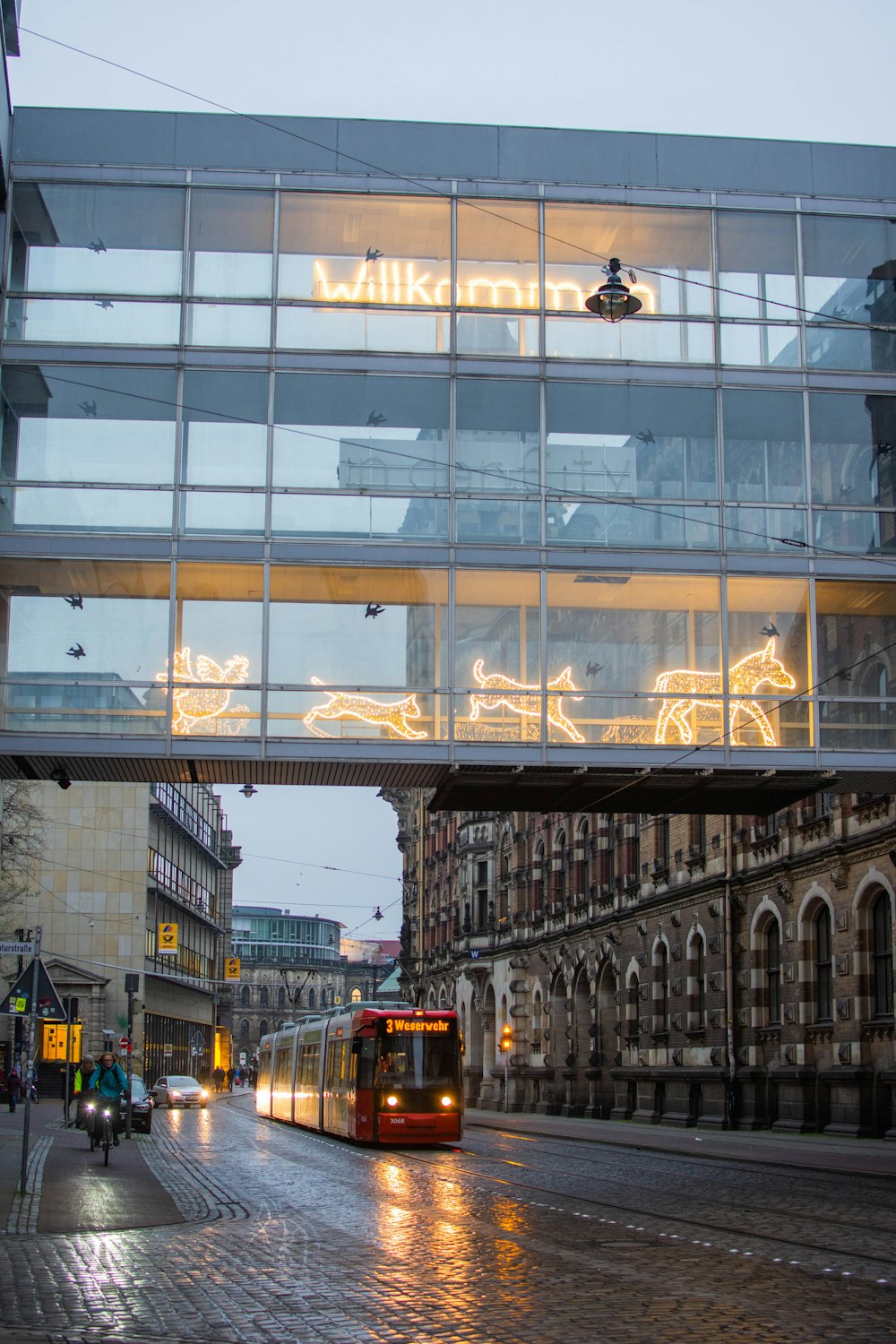 cars on road near buildings during daytime