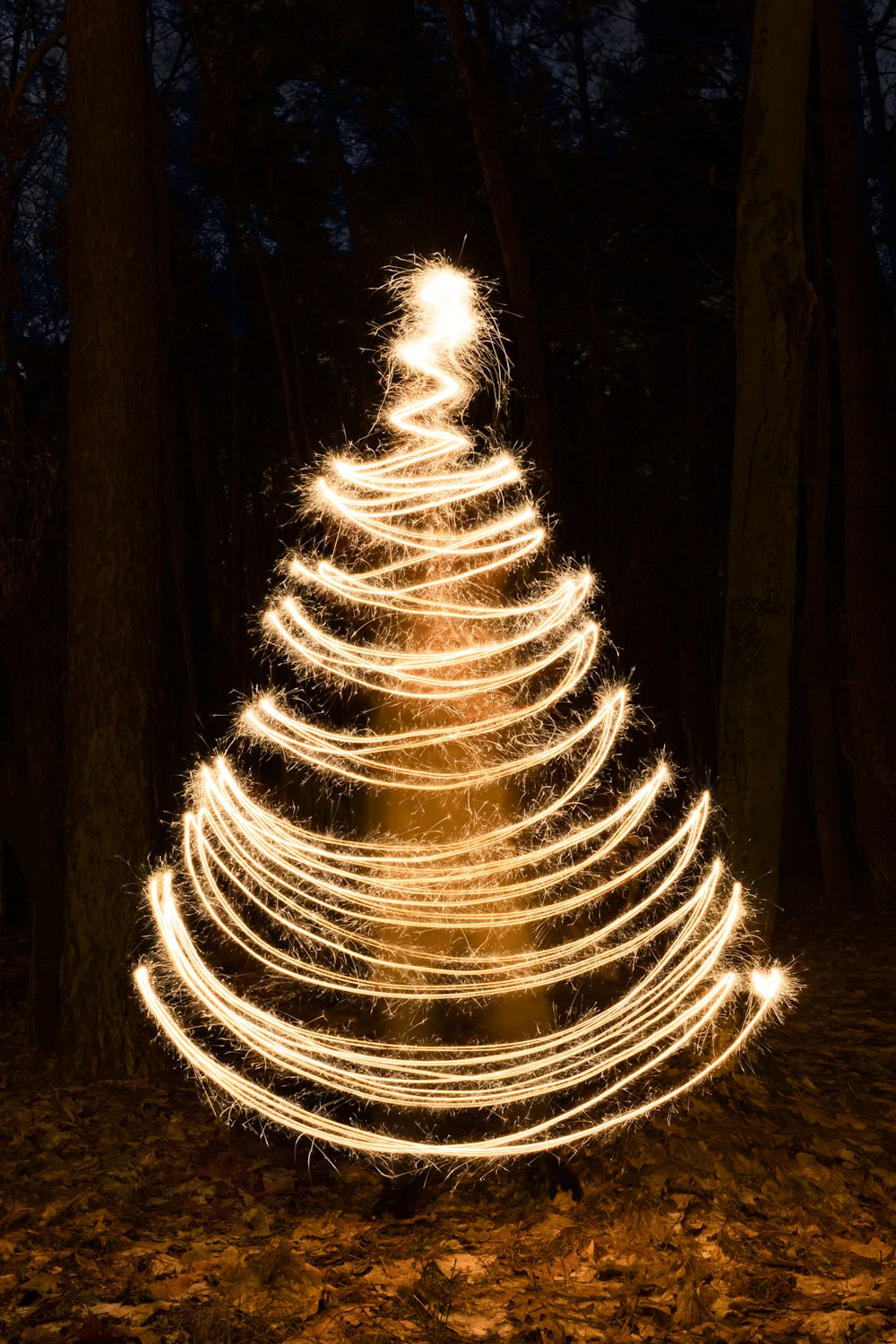 Fotografía de lapso de tiempo de luces