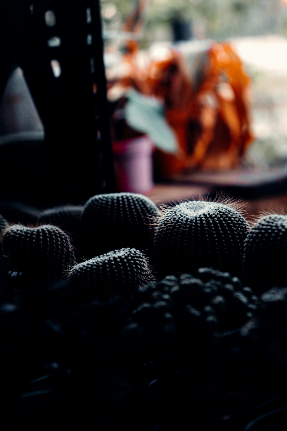 black and white crochet textile