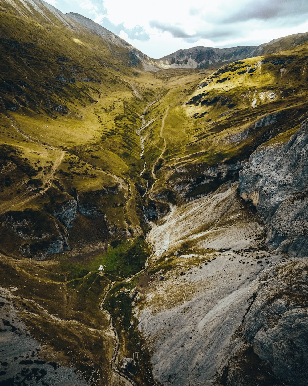 brown and green mountains during daytime