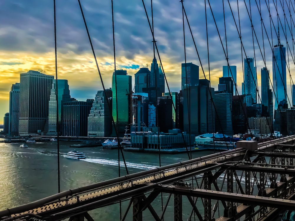 city skyline under blue sky during daytime