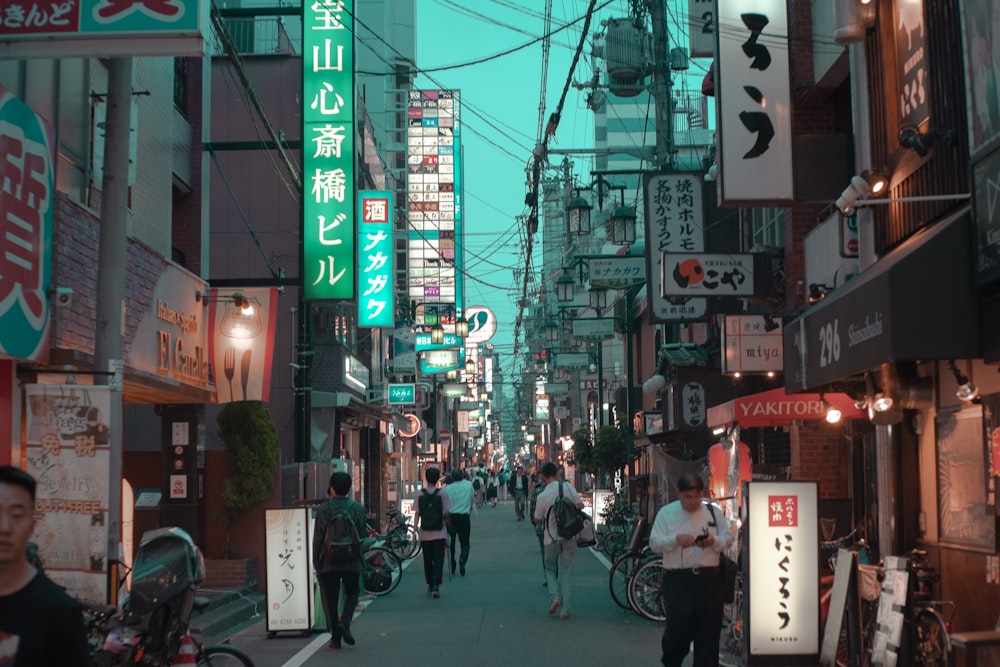 people walking on street during daytime