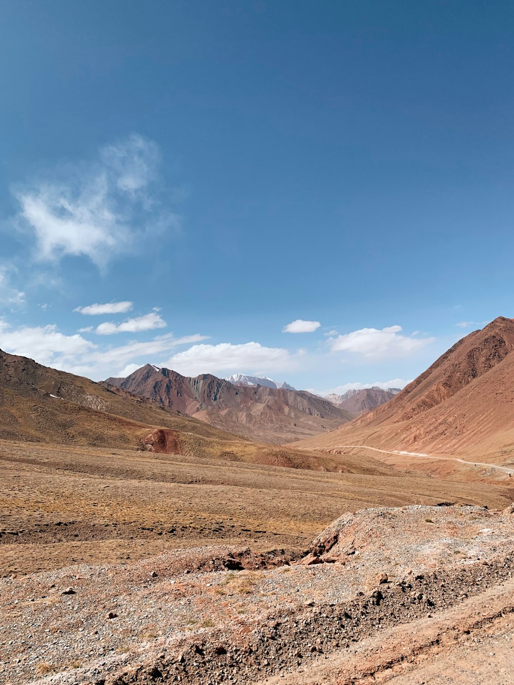 brown and gray mountains under blue sky during daytime