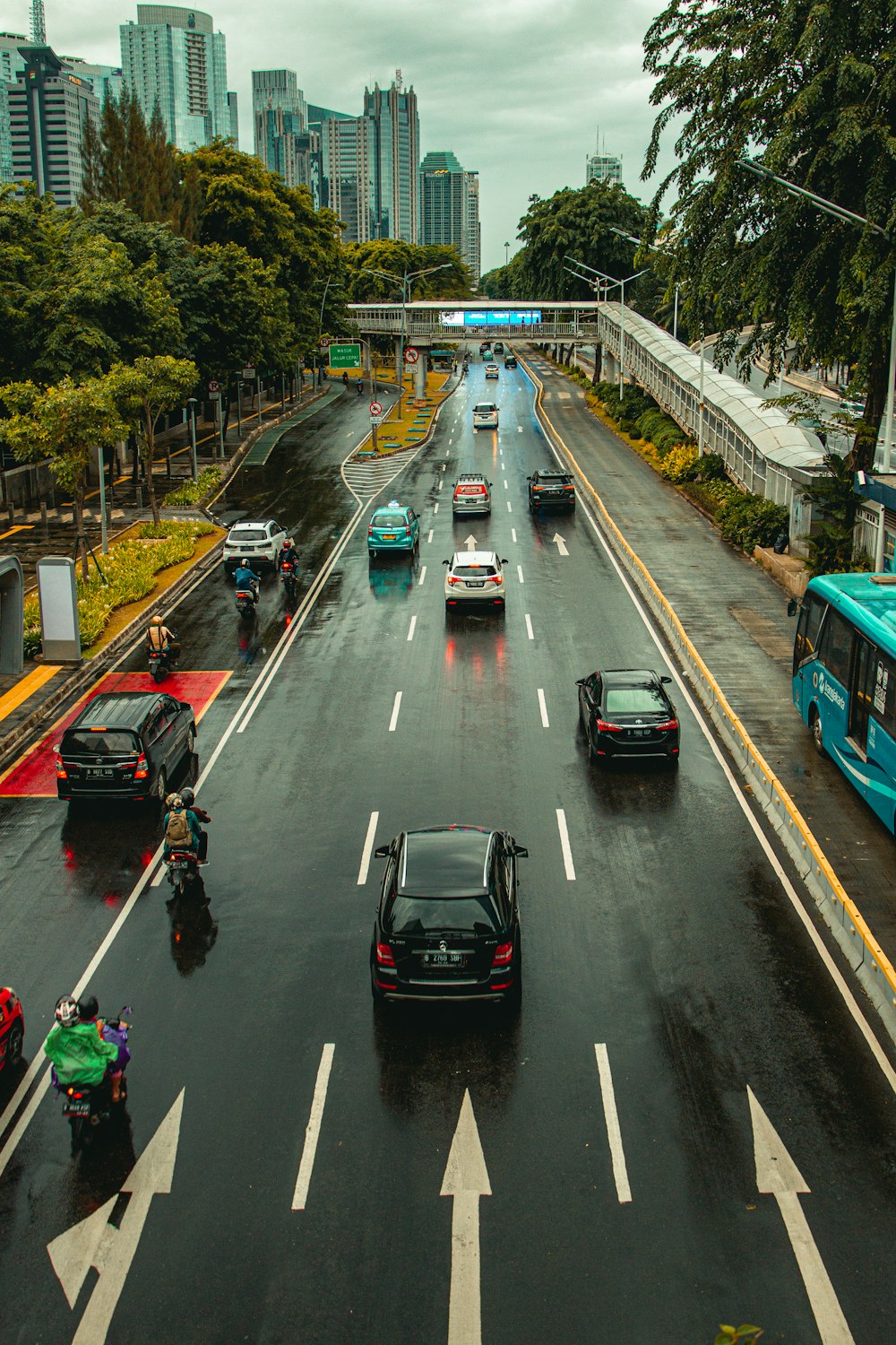 cars on road during daytime