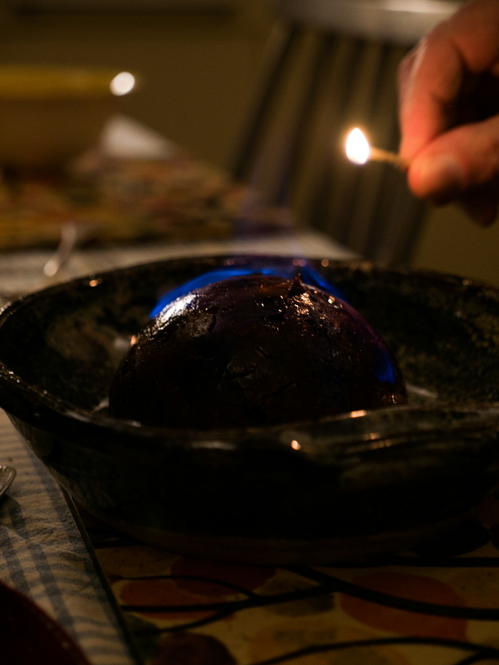 Traditional Christmas Pudding with Brandy Butter