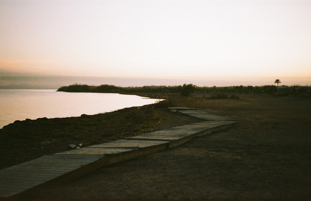 body of water near green grass field during daytime