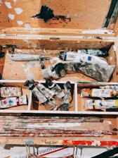 black and white labeled bottles on brown wooden table