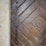 Close-up of a polished wooden door crafted by Gurunanak Timber.