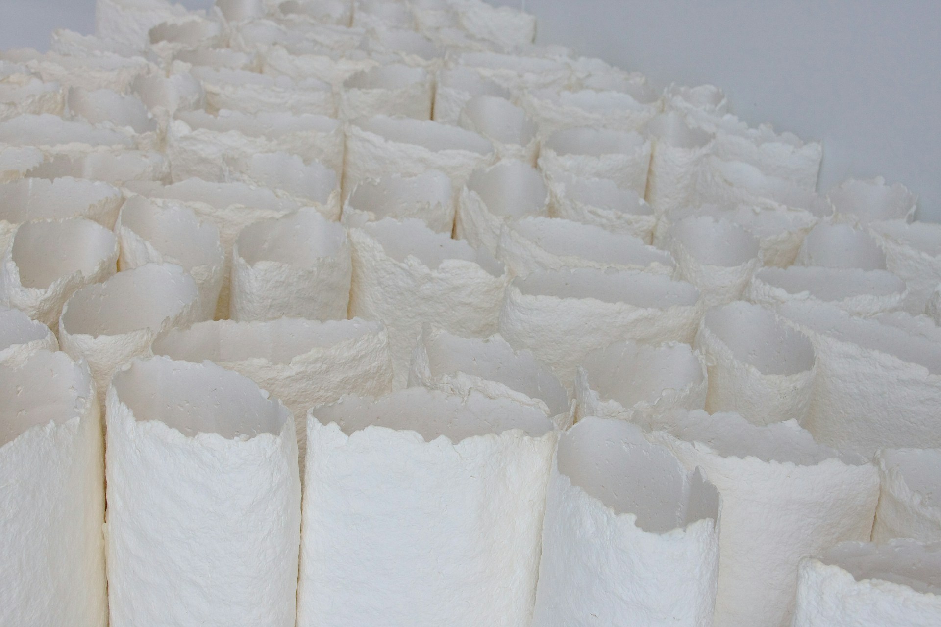 white ice blocks on white surface