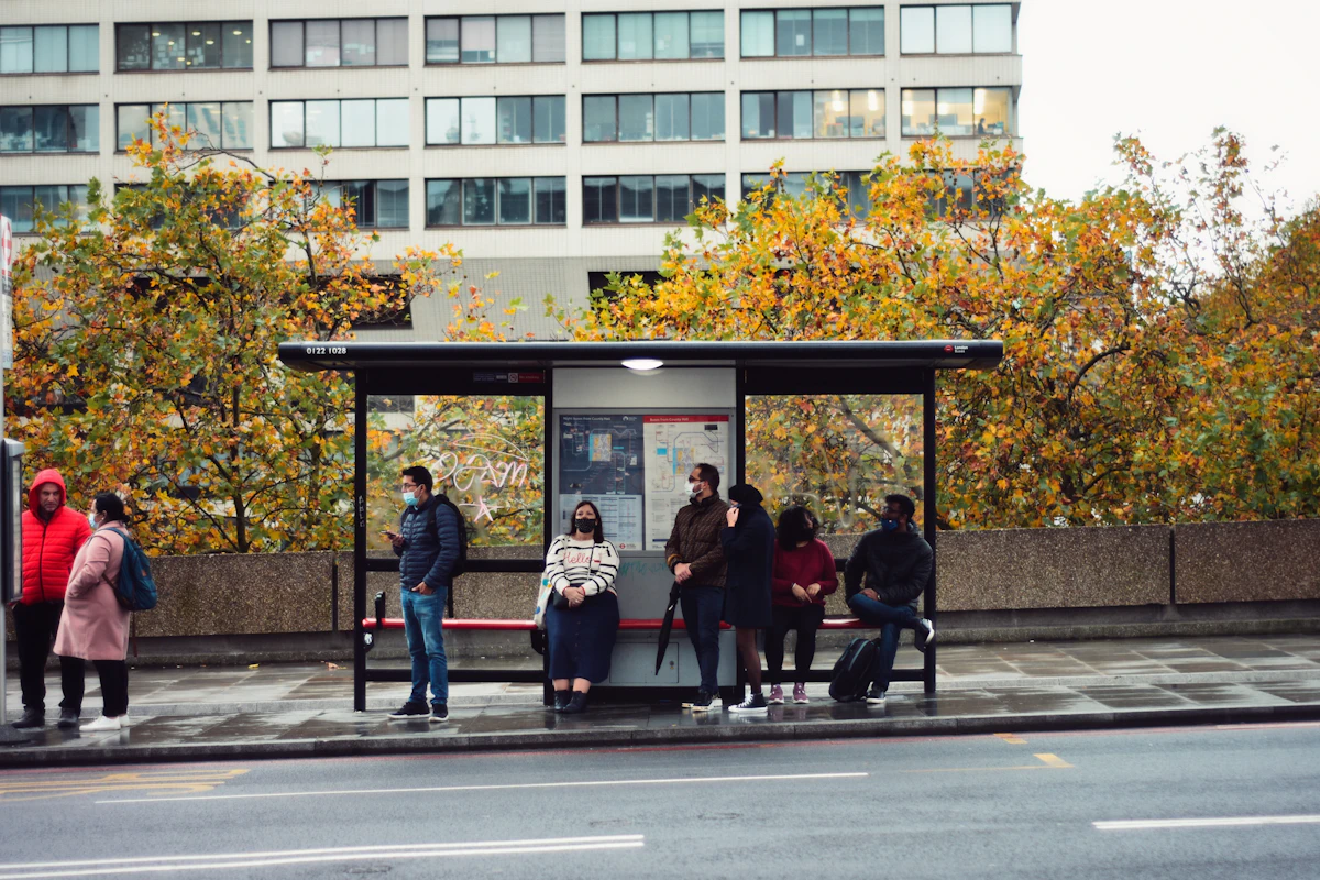 transit bus stop