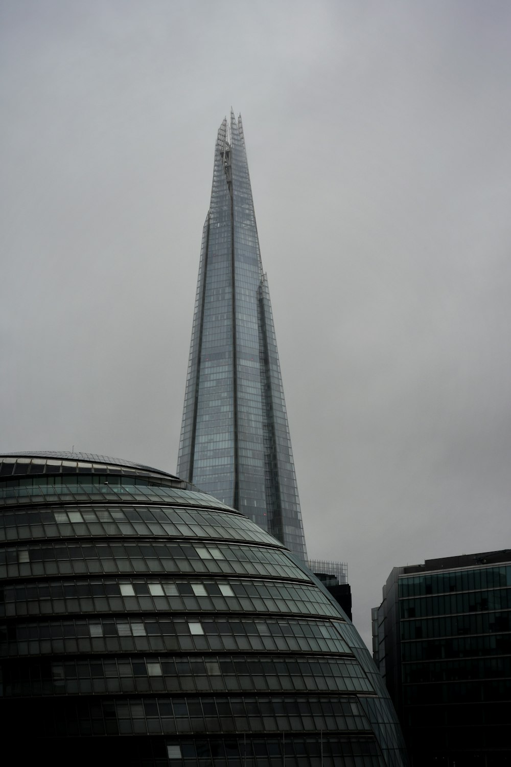 gray concrete building under white sky during daytime