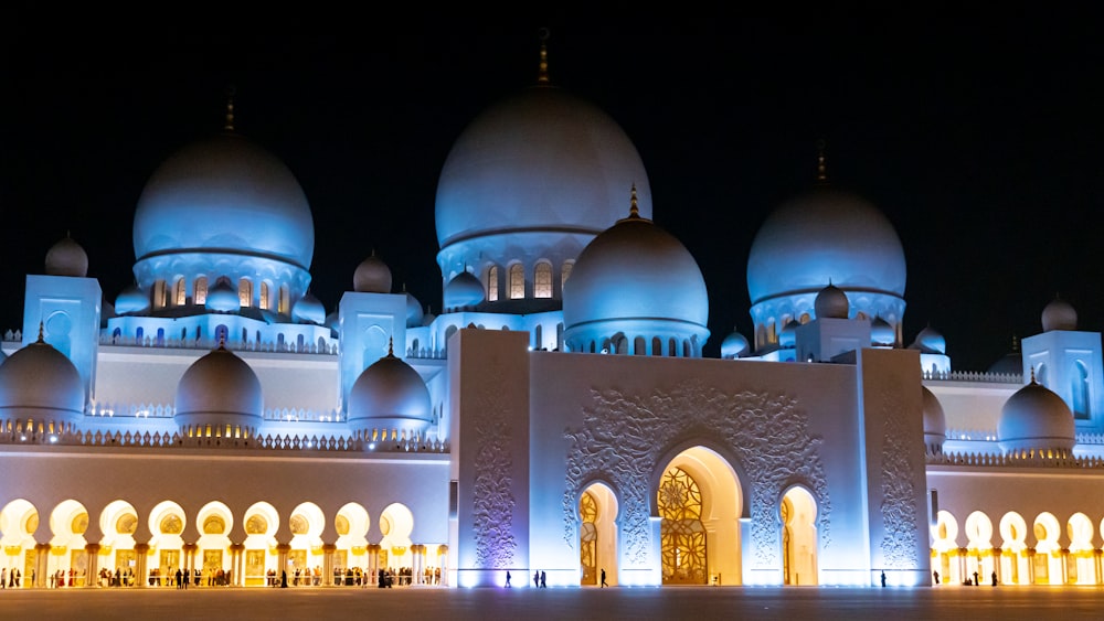 white and brown dome building