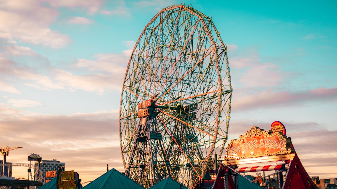 ferris wheel under blue sky during daytime