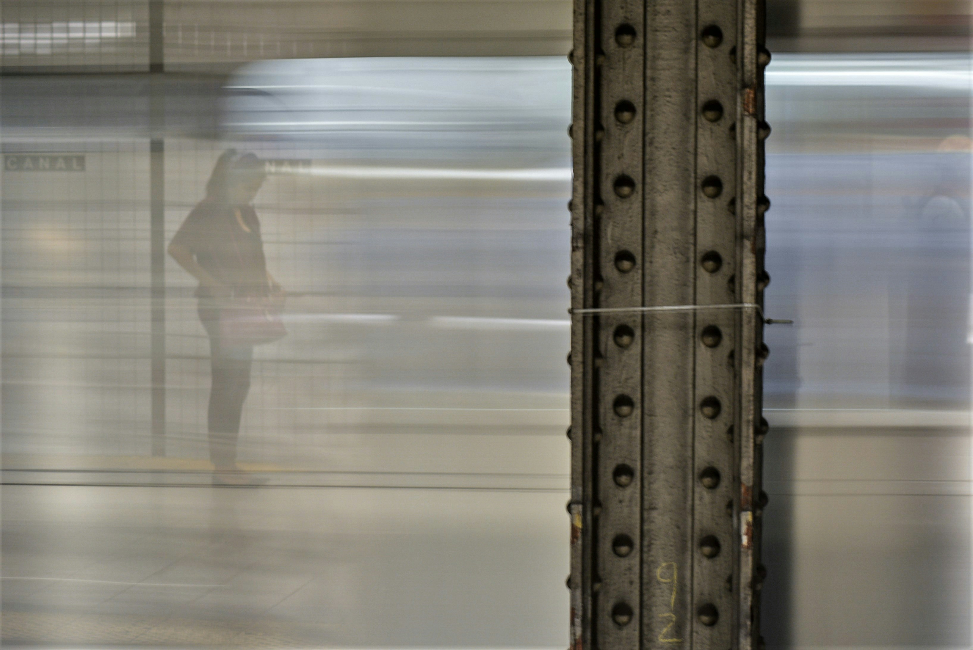 Invisible Subway Train photo by @FlowClark - for more, visit: FlowClark.com