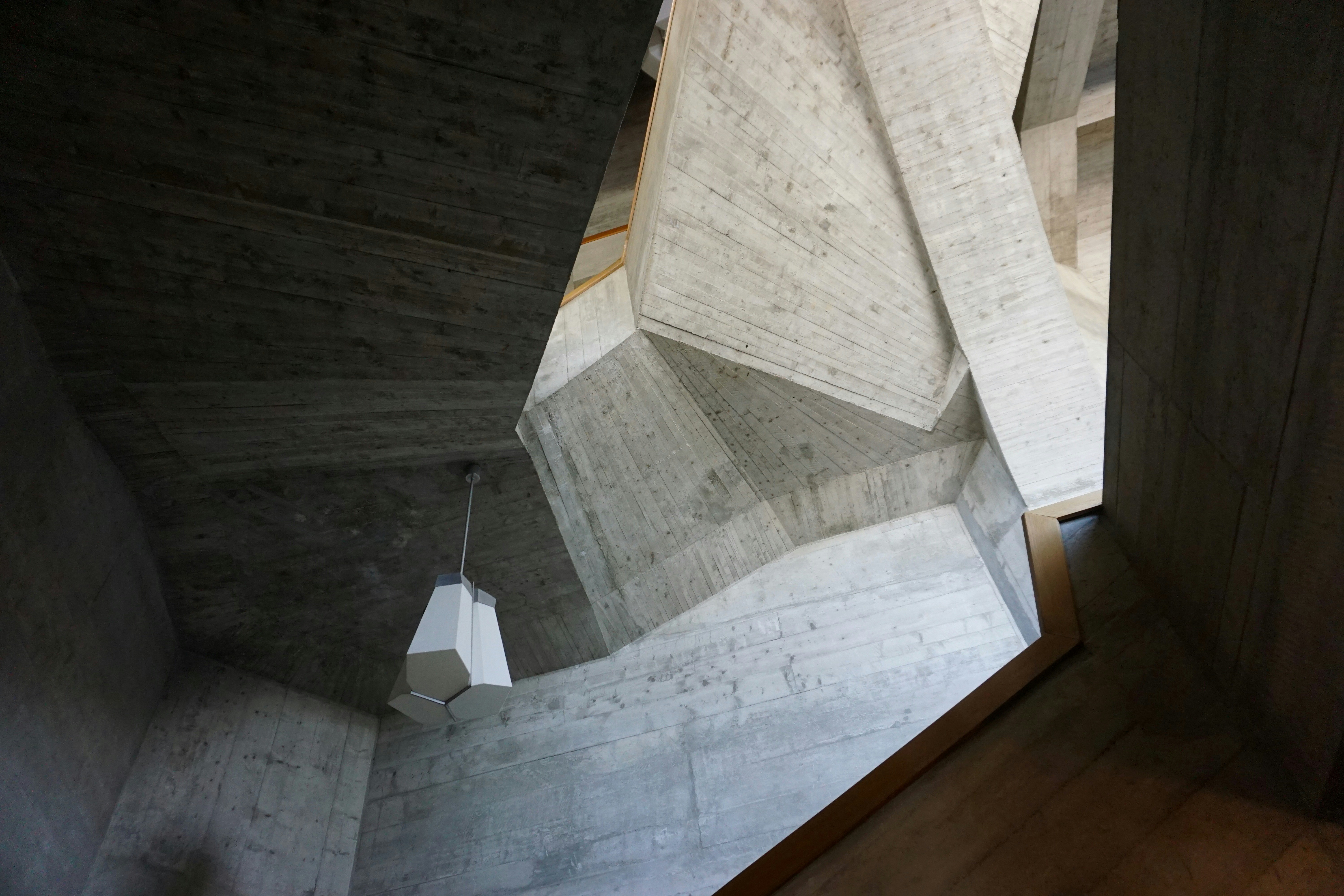 Concrete ceiling at the Goetheanum