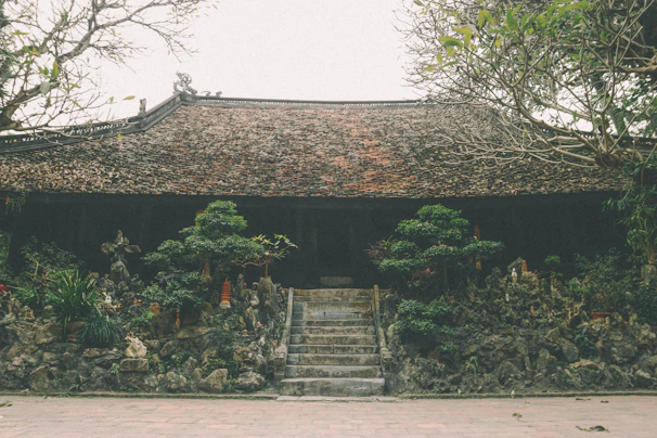 Exterior view of Atmiya Niwas showing the welcoming entrance and garden.