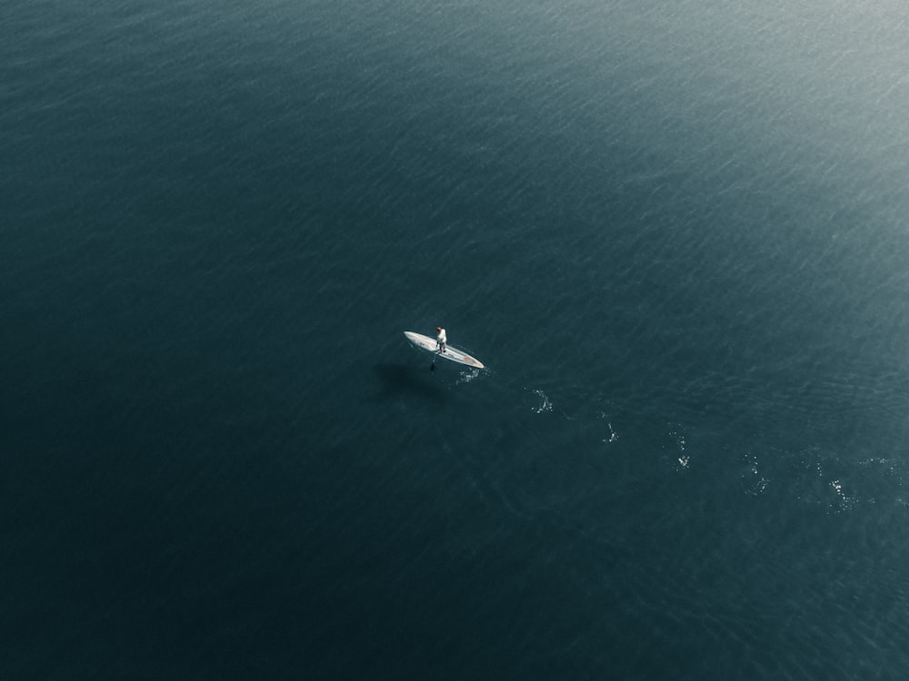 white boat on blue sea during daytime