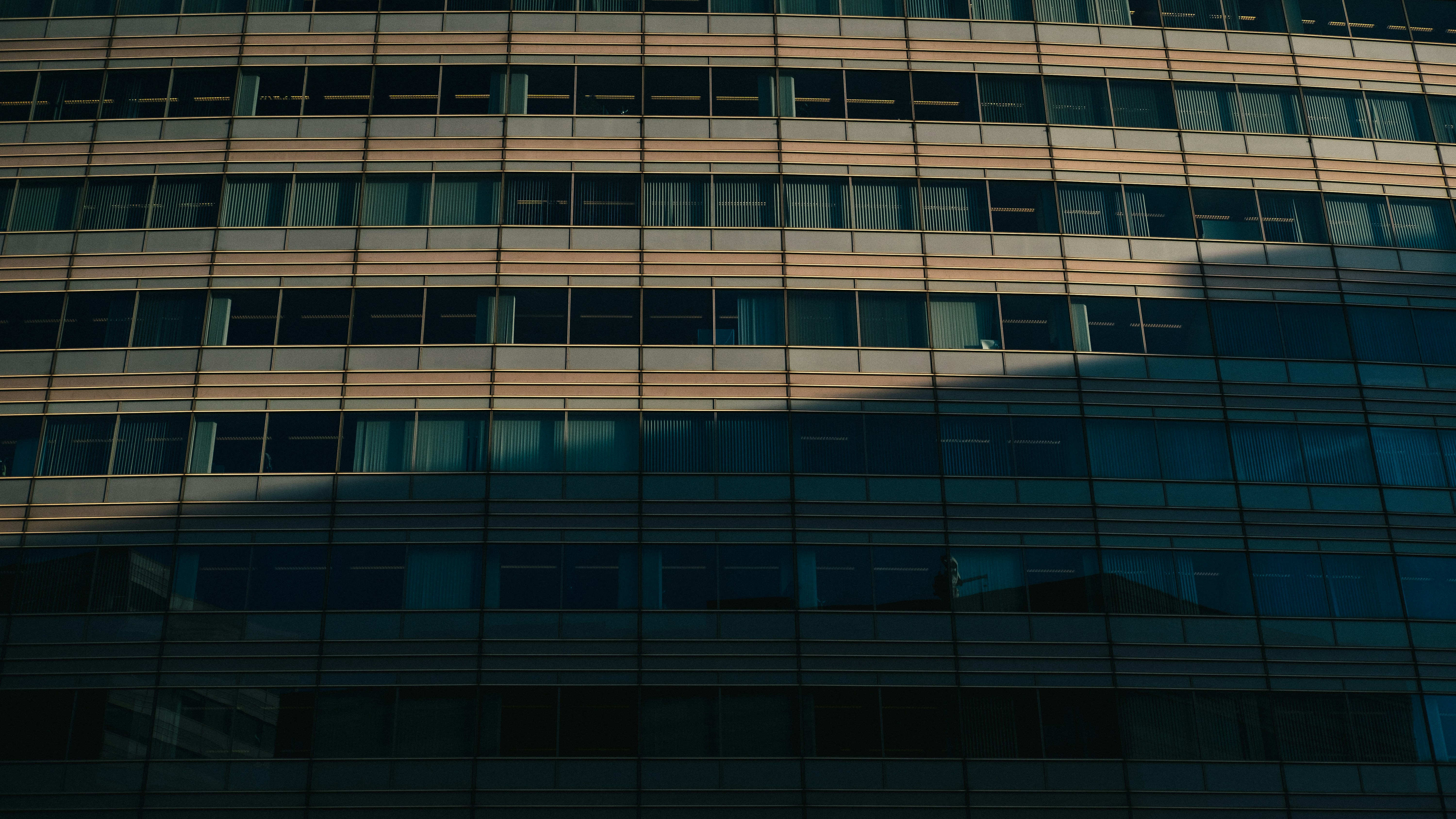 white and blue concrete building