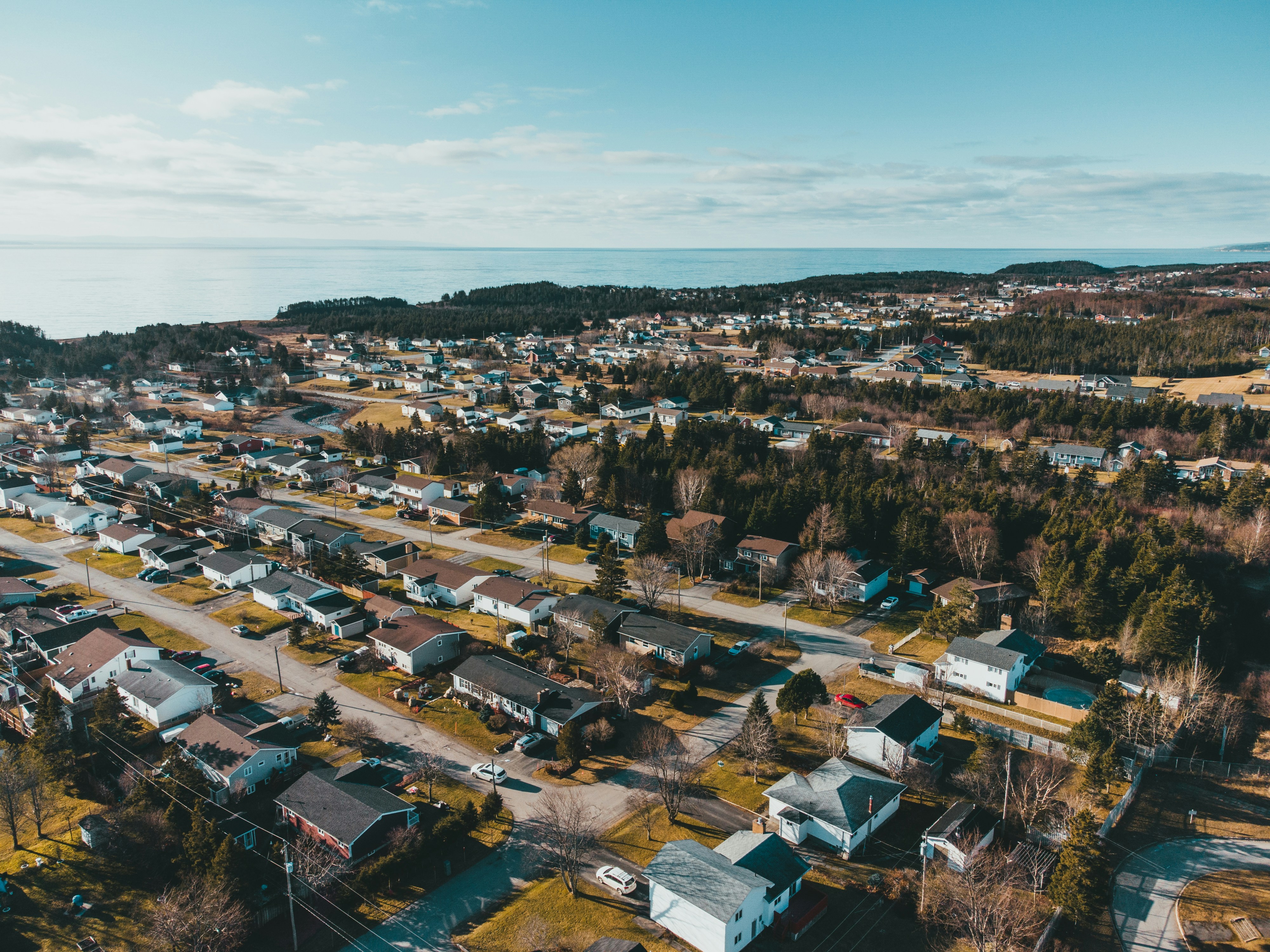 aerial view of city during daytime