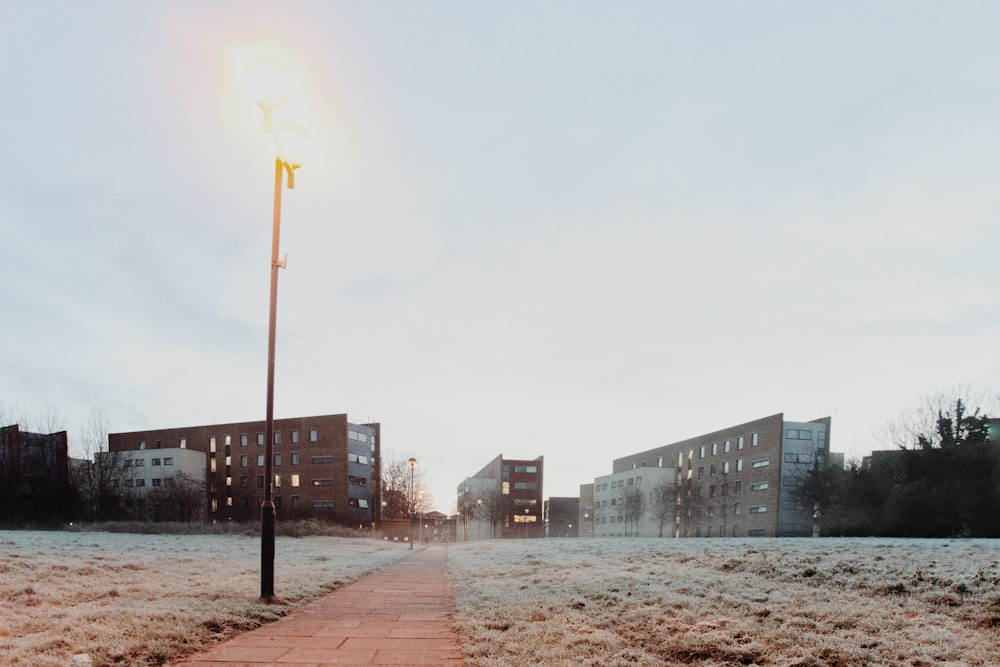 gray concrete building under white sky during daytime