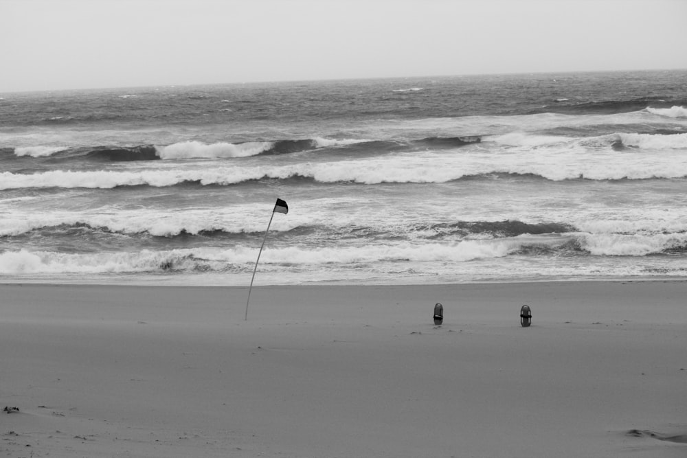 Gente en la playa durante el día